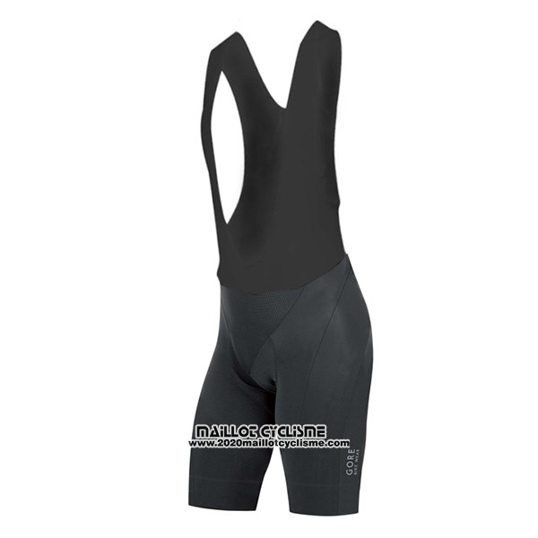 2017 Maillot Ciclismo Gore Bike Wear Power Oxygen-ws-so Noir Manches Courtes et Cuissard
